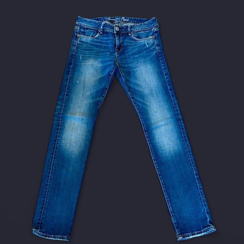 American Eagle vintage Y2K Slouchy Skinny Jeans